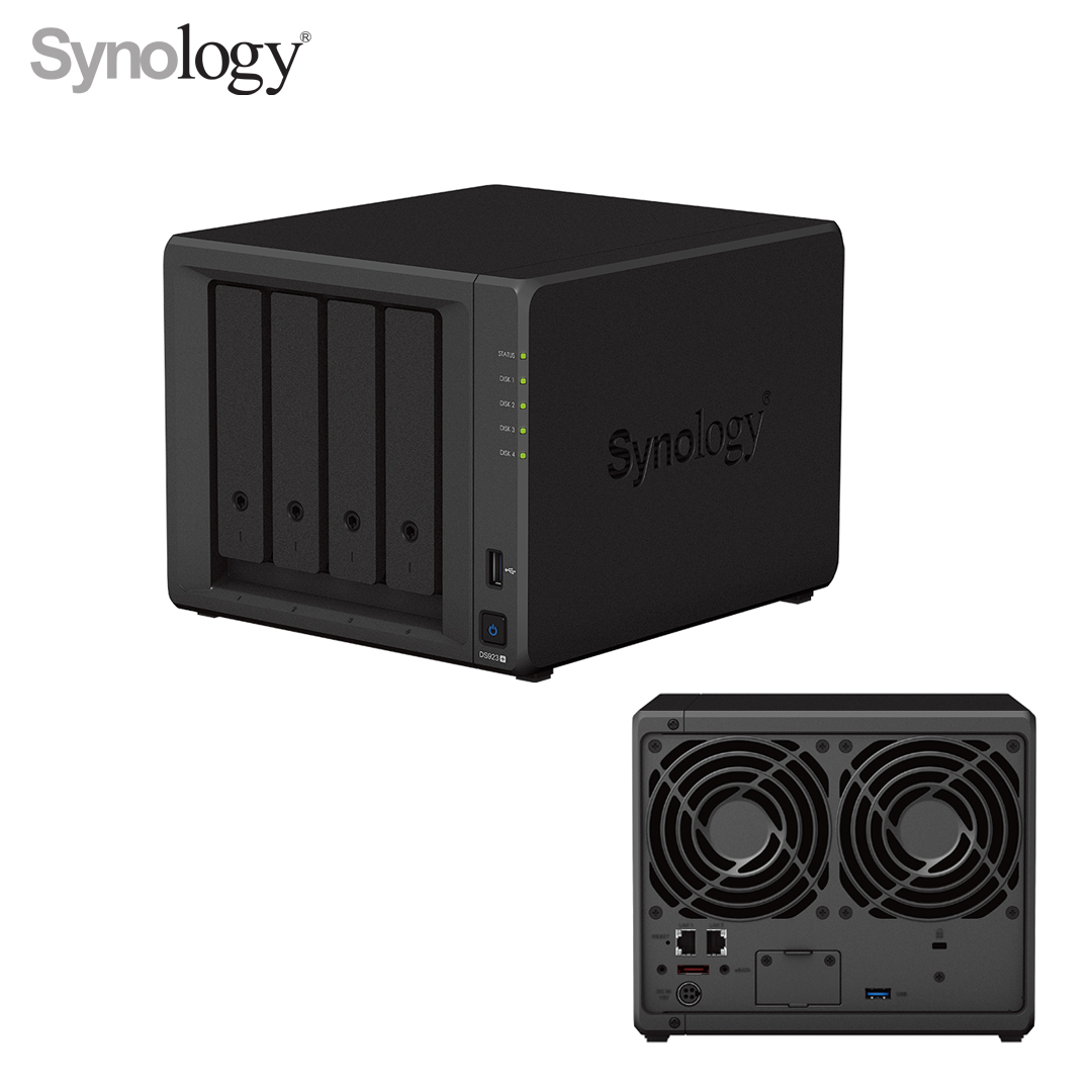NAS Synology DS923+ (4-Bay HDD / AMD Ryzen R1600 / 16GB / no HDD)